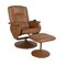 Flash Furniture Cason Massaging Adjust Recliner w/Deep Side Pockets and Ottoman w/Wrapped Base, Brown LeatherSoft BT-753P-MASSAGE-CGN-GG - alternate 6